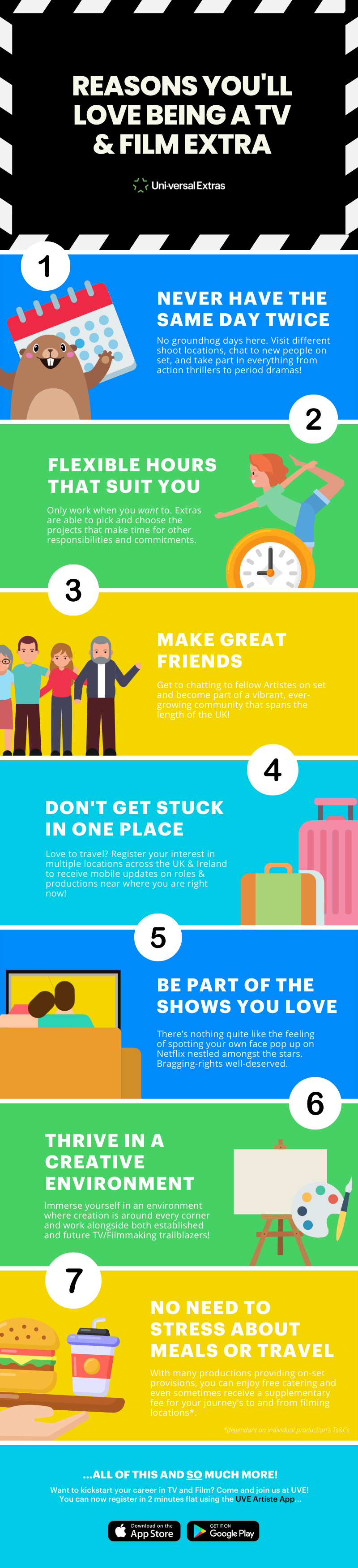 Reasons You'll Love Being a TV & Film Extra :: Uni-versal Extras