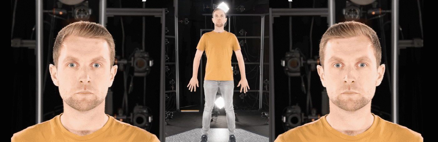 3D Artiste Scanning with Uni-versal Extras