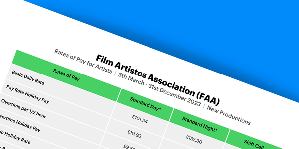 FAA Rates Are On The Up! | March 2023 Update :: Uni-versal Extras Blog
