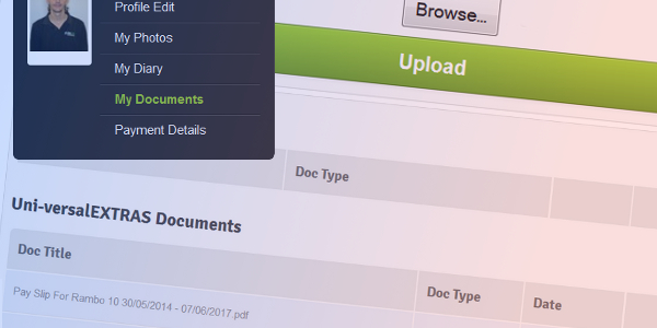 Welcome to the EXTRAS Blog - your first stop for Film & TV industry news and features. Introducing the new 'My Documents' features for extras!