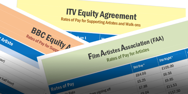 How much do you get paid to work as an extra for film or TV? We explain some of the recent changes to industry pay agreements for extras